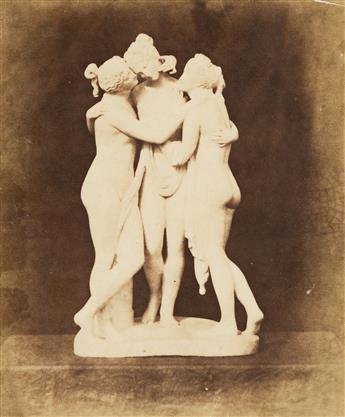 WILLIAM HENRY FOX TALBOT (1800-1877) The Three Graces. Circa 1846.                                                                               